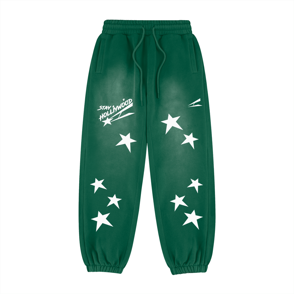 Vintage Washed Fleece Jogger Sweatpants