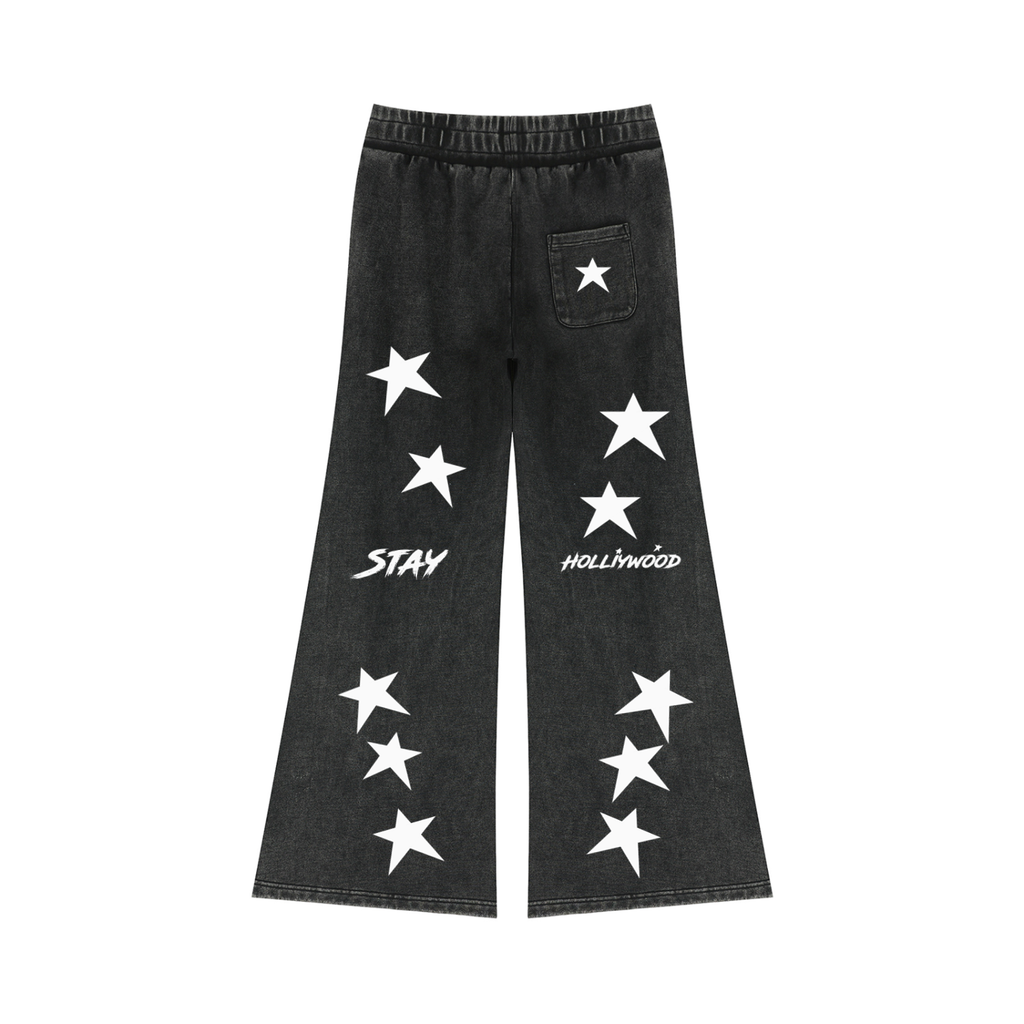 Women’s Mineral Wash Flared Leg Sweatpants