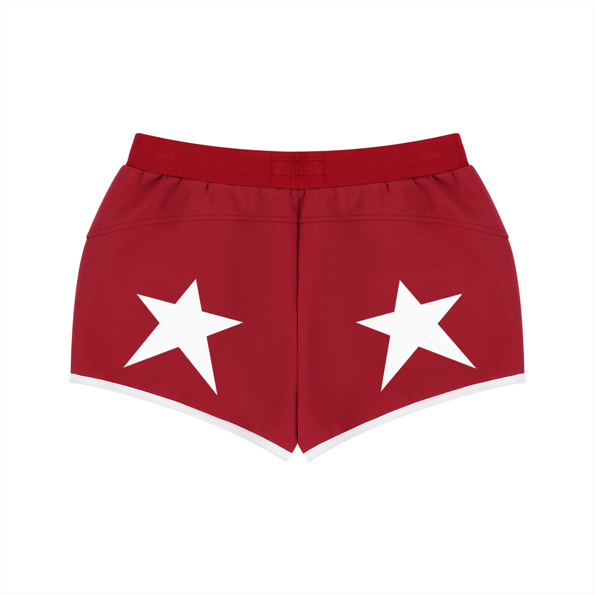 Women's Retro Contrast Binding Shorts
