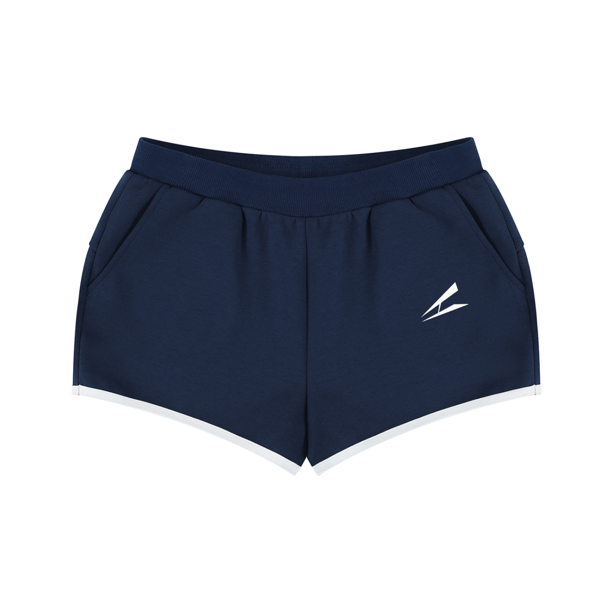 Women's Retro Contrast Binding Shorts
