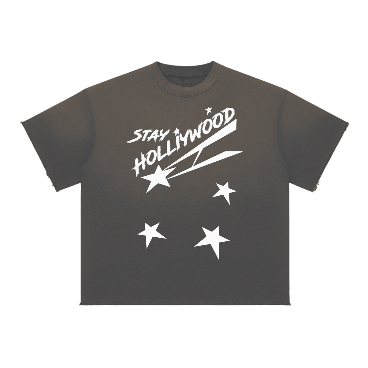 Sun Fade Raw Edge T-Shirt