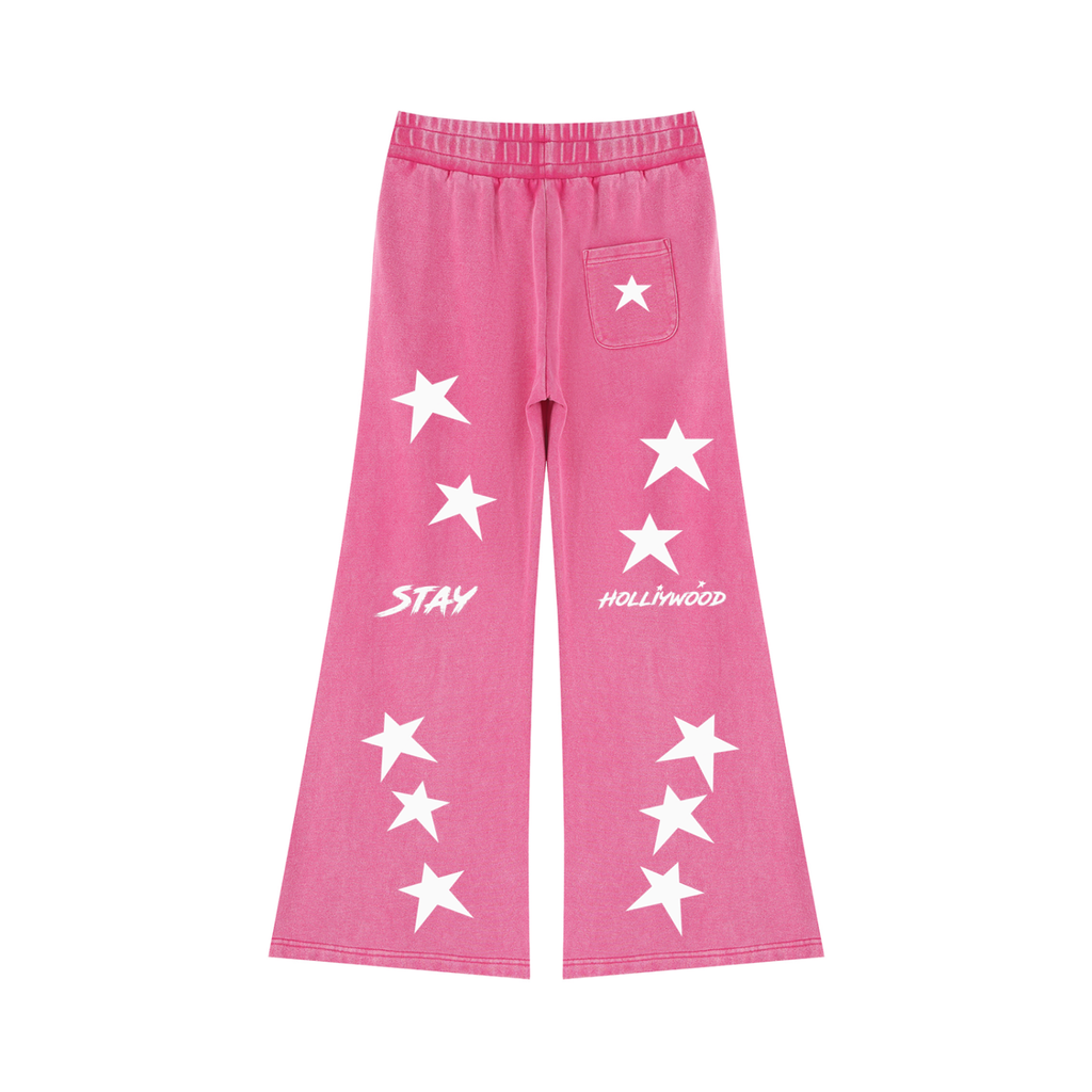 Women’s Mineral Wash Flared Leg Sweatpants