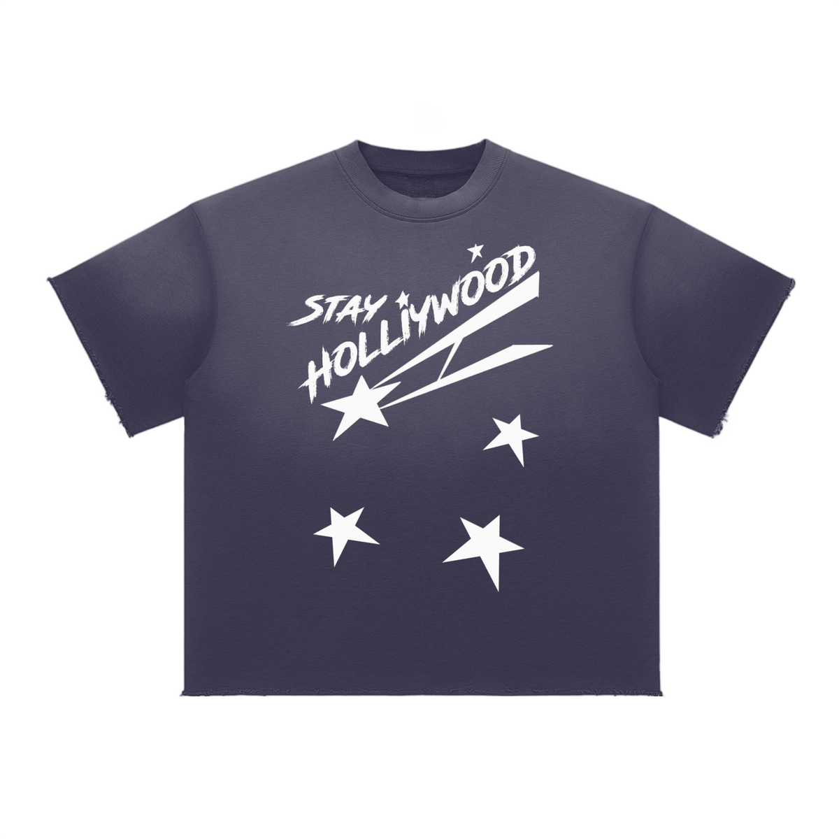 Sun Fade Raw Edge T-Shirt
