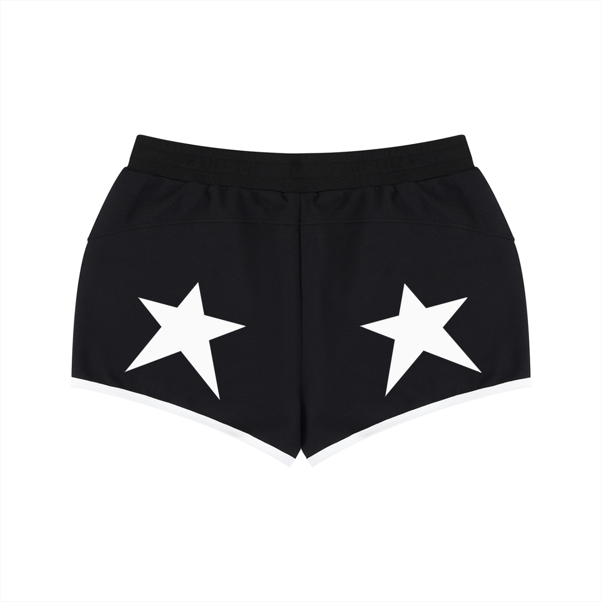 Women's Retro Contrast Binding Shorts