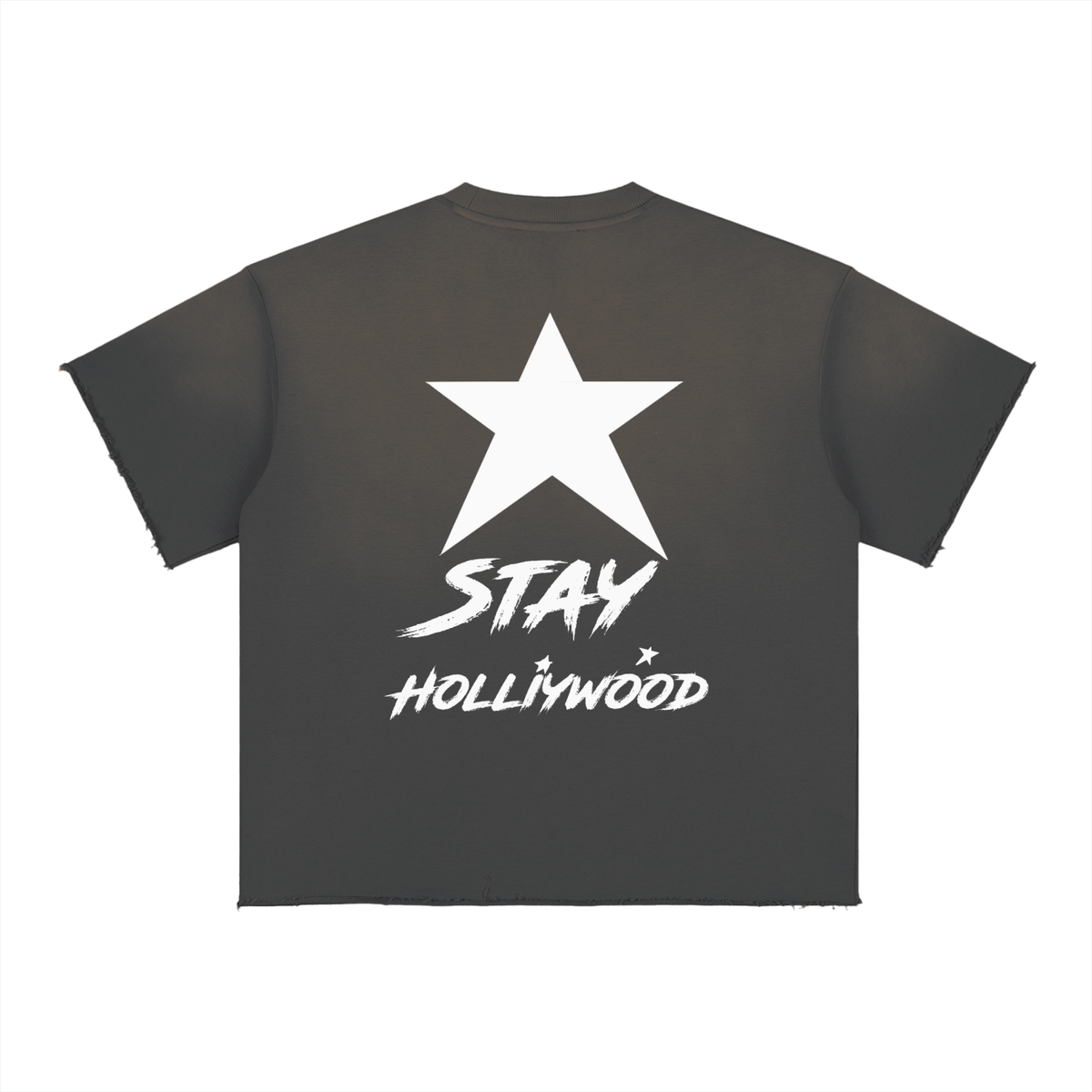 Sun Fade Raw Edge T-Shirt