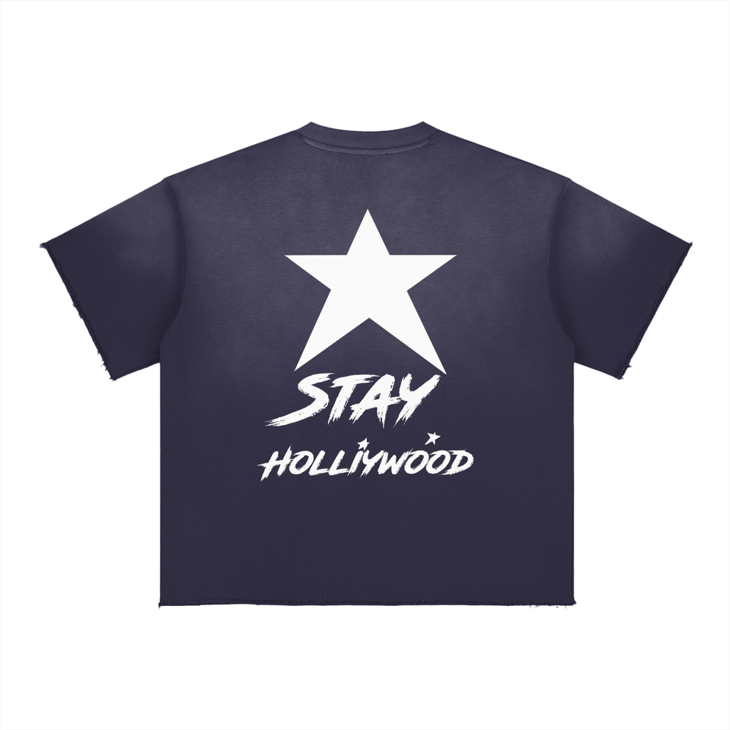 Sun Fade Raw Edge T-Shirt