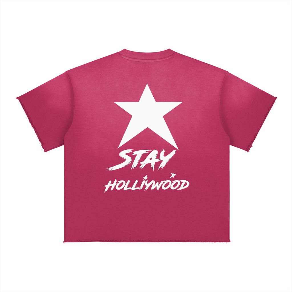 Sun Fade Raw Edge T-Shirt