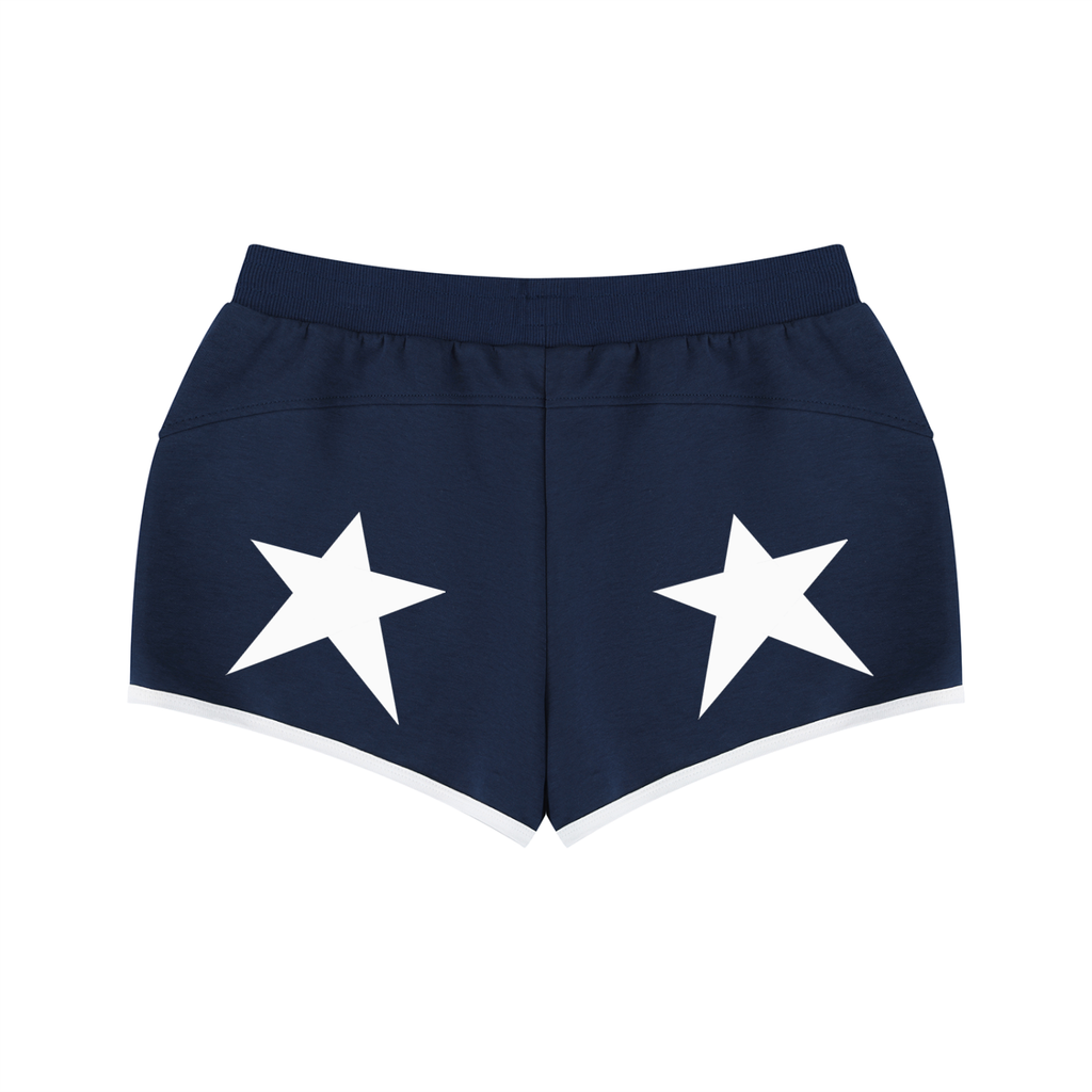 Women's Retro Contrast Binding Shorts