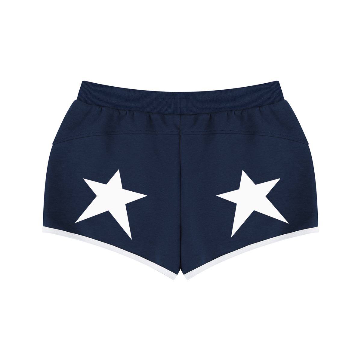 Women's Retro Contrast Binding Shorts